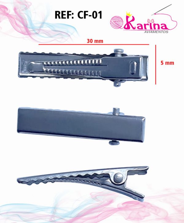 Bico de Pato Jacaré 3 cm - 10 Peças - Image 2