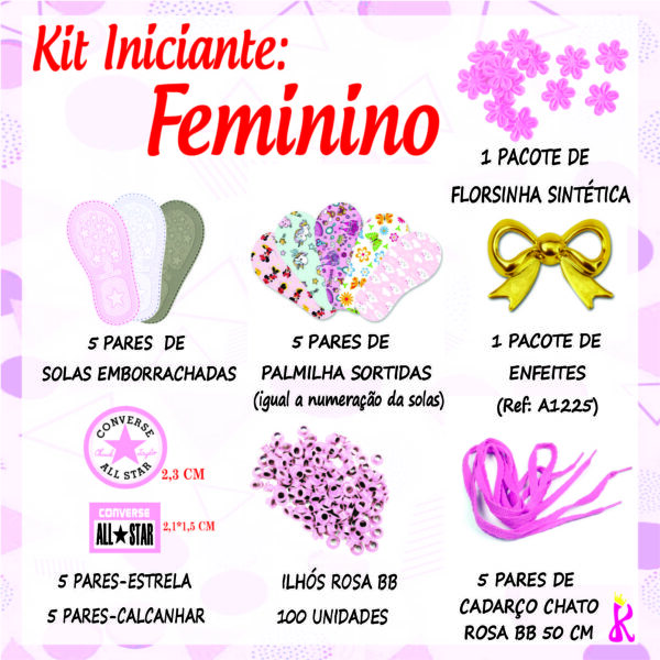 Kit Iniciante - Feminino