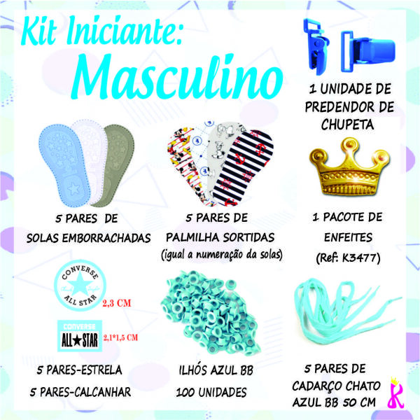 Kit Iniciante Masculino