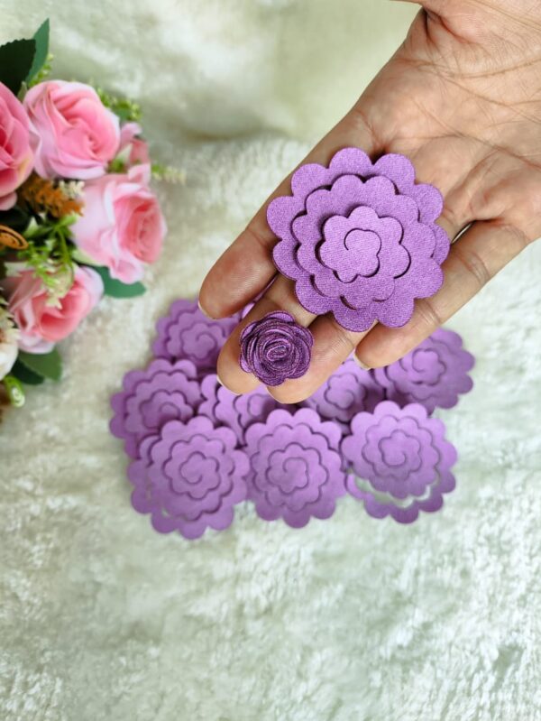 Aplique de Rosas <br>5,5 x 5,3 cm - Unidade <br> - Image 2