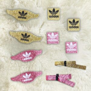 Kit Adidas Glitter (Aplique)